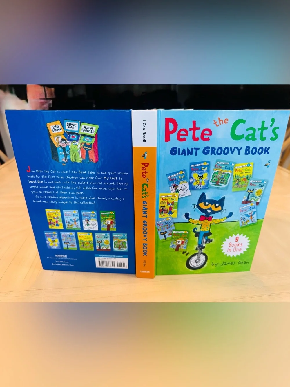 Pete the Cat’s Giant Groovy Book – 9 Books in 1 – Hardcover – NEW
